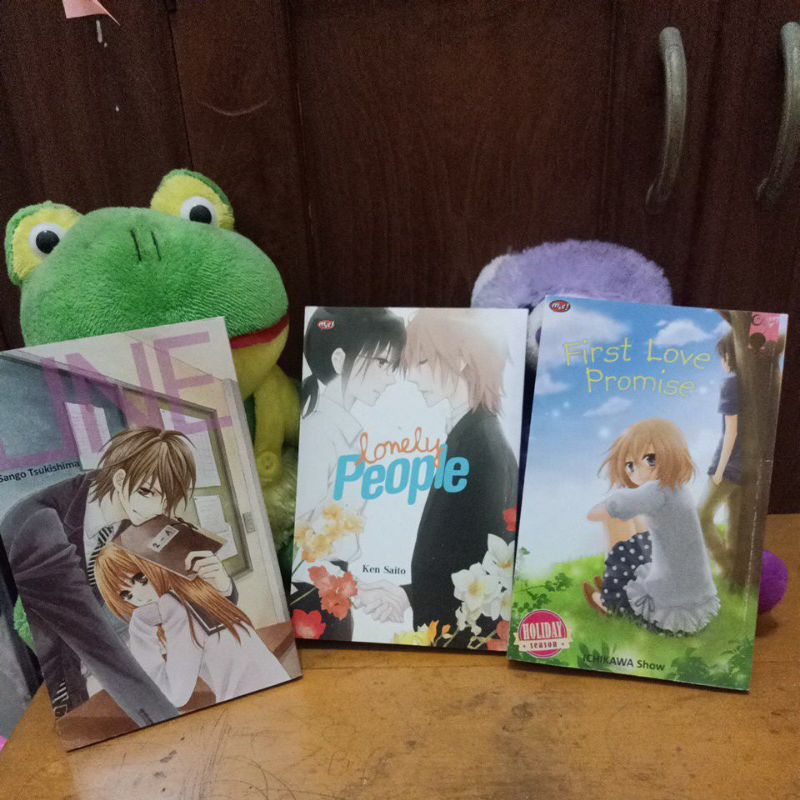 Komik One shot Line, Lonely people, first love Promise, get 3