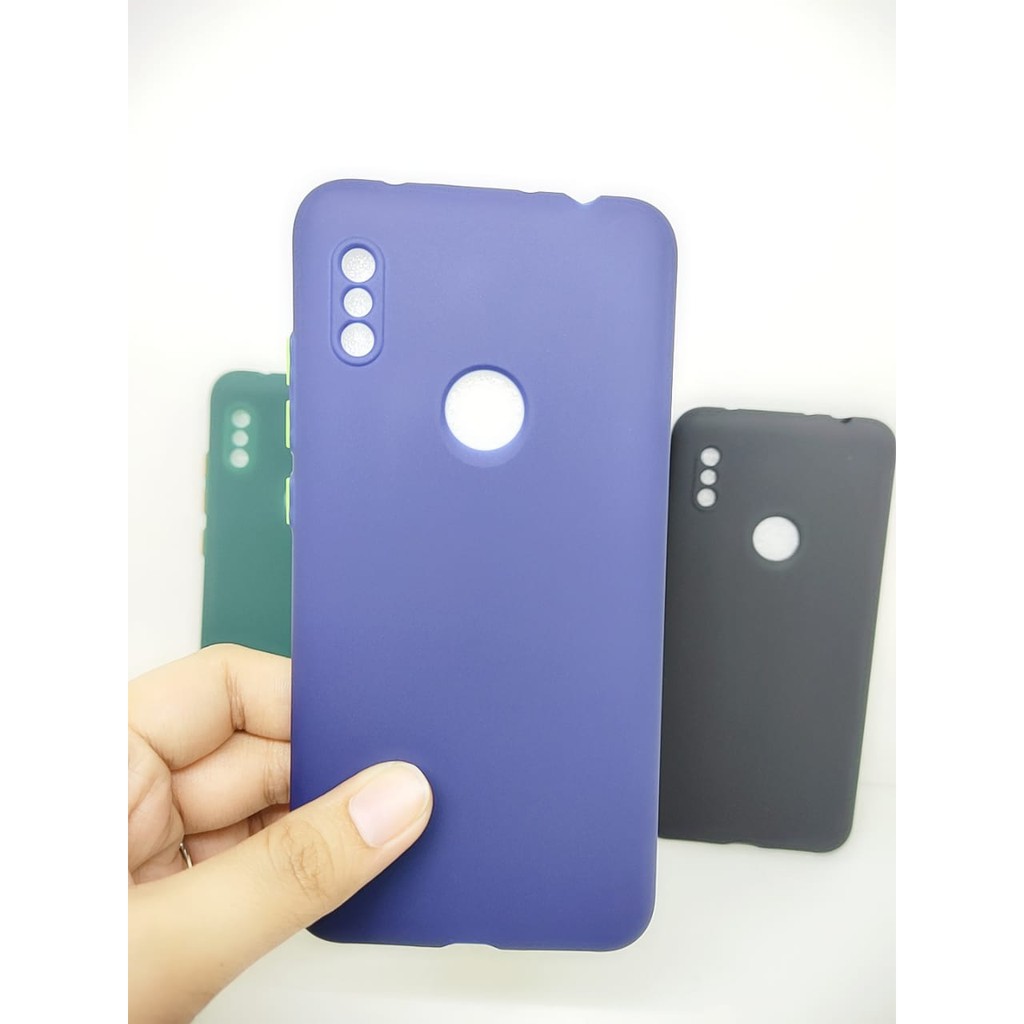 SMPC TPU Candy Redmi Note 6 Pro 6.26 inch SoftCase Macaron Protection Camera Tombol Warna