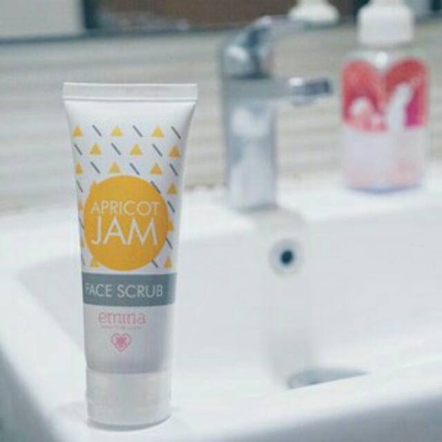 ☃Cutezz_Ching1☃Emina Apricot Jam Face Scrub 60ml - Scrub Wajah