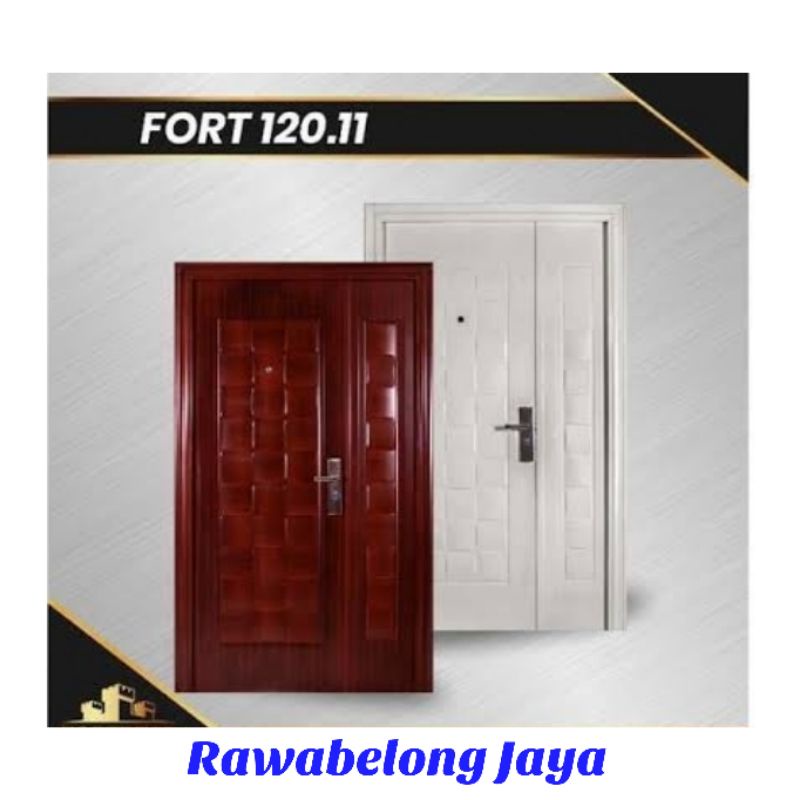 PINTU BAJA MOTIF KAYU TYPE 120.11