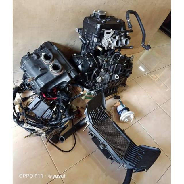 Mesin Engine Seglundung Set Fullset New R25 Yamaha MT25 Ori