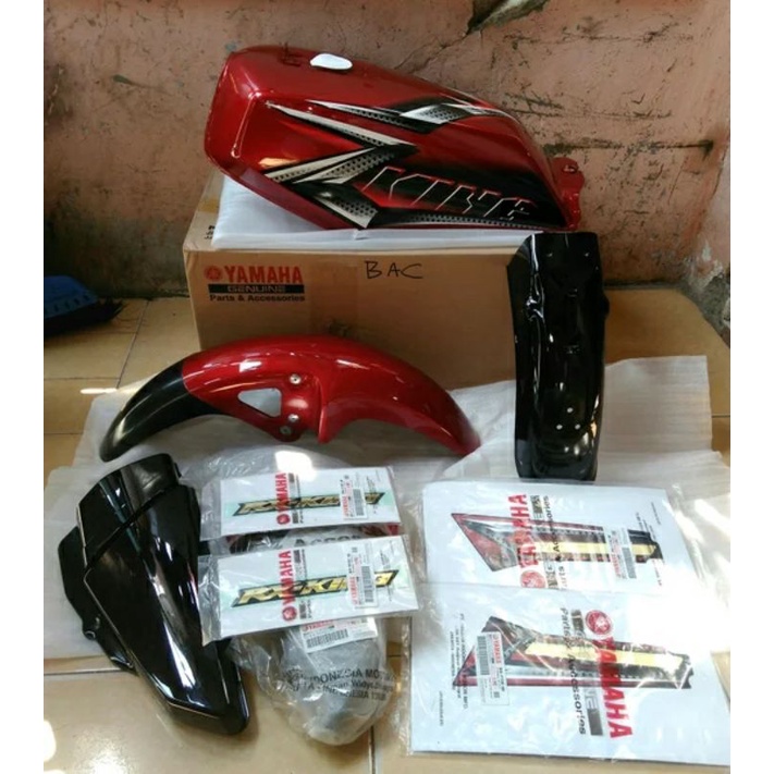 BODY BODI SET RX KING MERAH 2008 ORIGINAL YGP TANGKI RX KING MERAH 2008