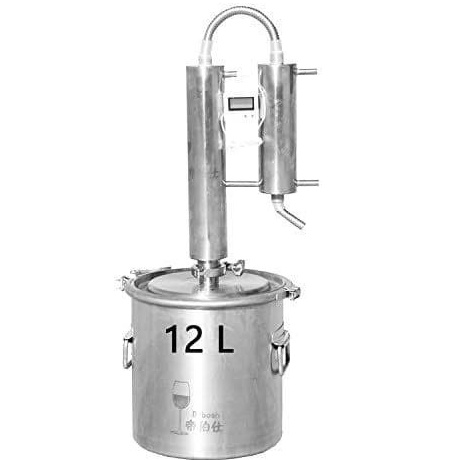 Distiller (Stainless Stell 304) Alat penyulingan destilasi atau distillation 12L