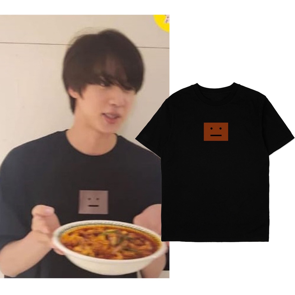 Kaos Bangtan JIN kotak datar