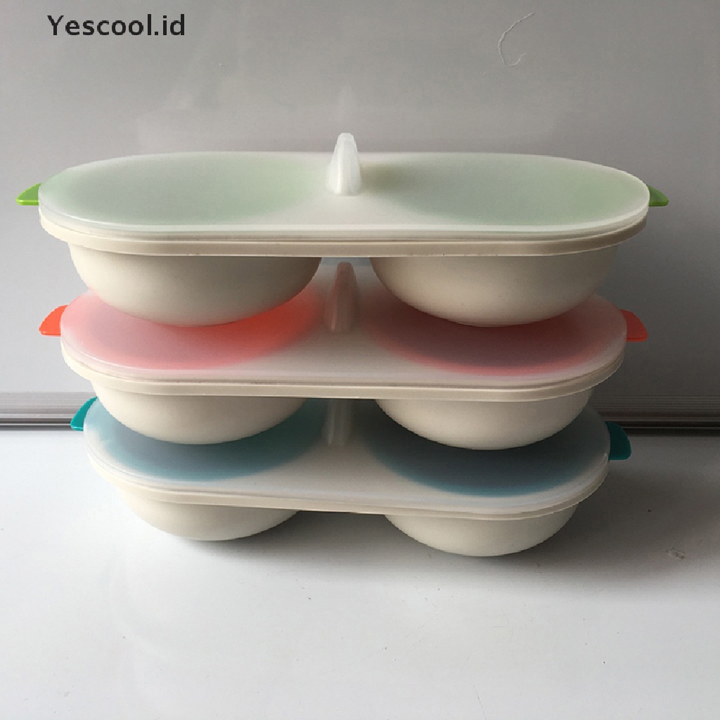 【Yescool】 Draining Egg Boiler Egg Poacher Steamer Set Kitchen Egg Cooker Tools  Kitchen .