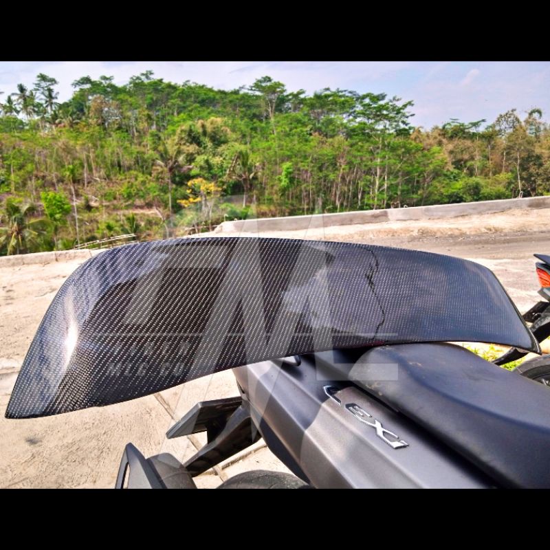 spoiler spoon carbon kevlar honda jazz ge8 jazz RS