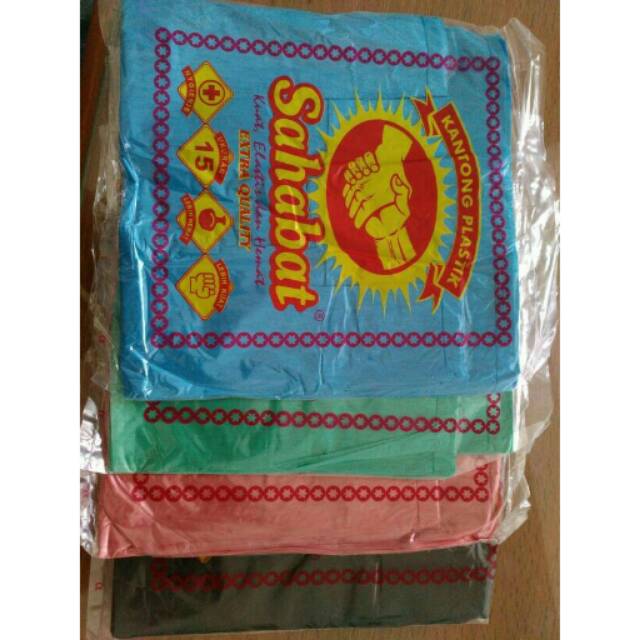 [1ikat=10pack] KANTONG PLASTIK KRESEK SAHABAT 15 | Kresek Kecil | Kantong Plastik | Kantong Kresek
