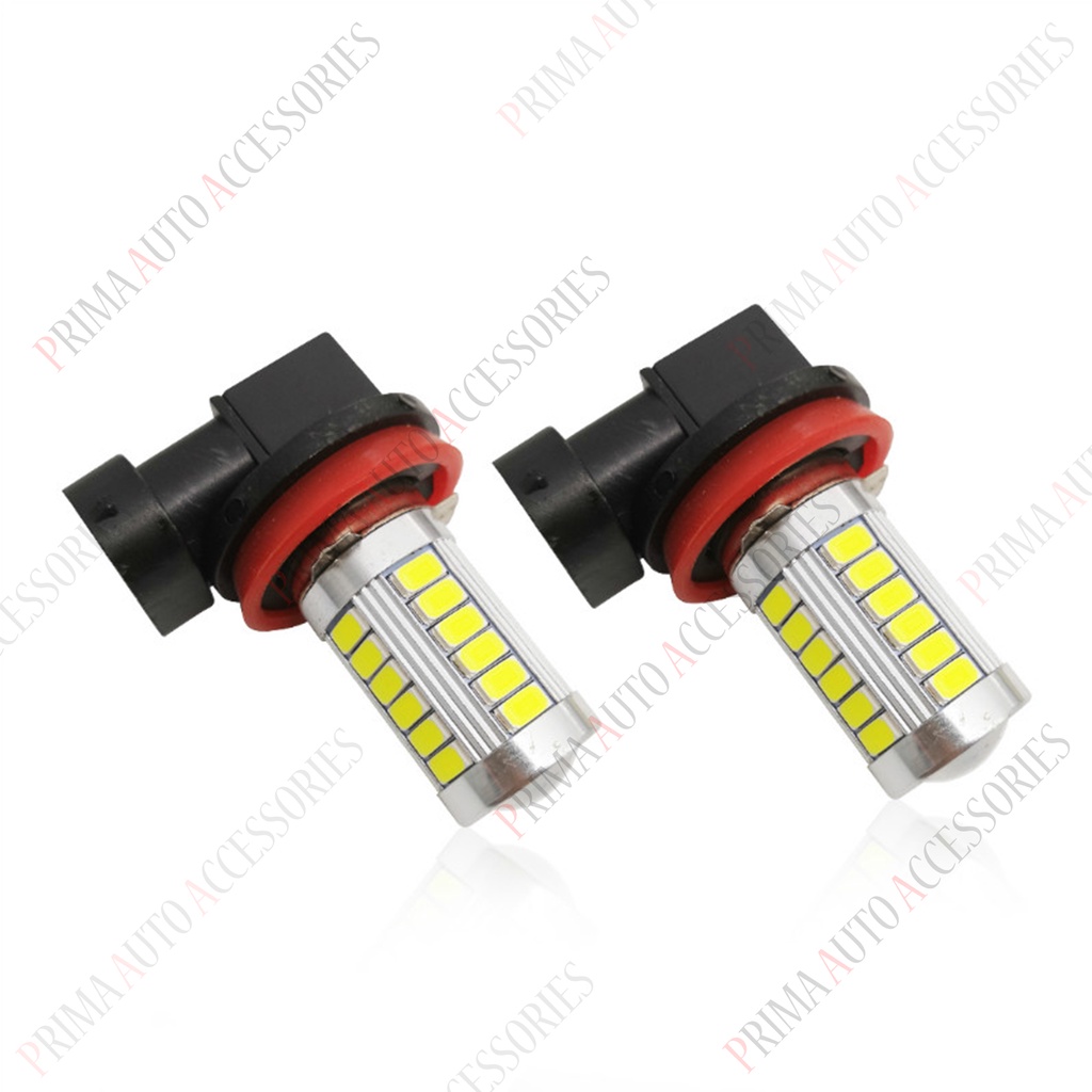 Lampu Foglamp H11 Warna Biru / 1set (2pcs) Tidak Kedip