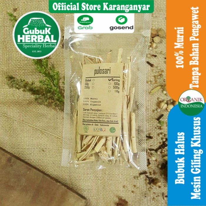 

PULOSARI / POLOSARI KERING 50 GRAM - Alyxia Oliviformis - ASLI - KUALITAS PREMIUM - ORGANIK