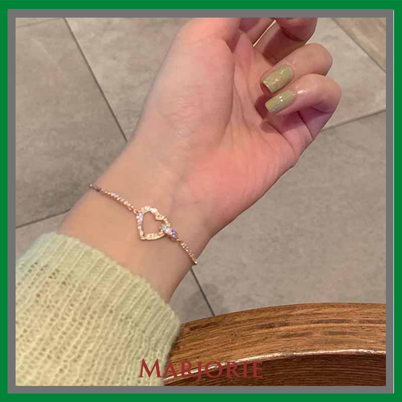 Gelang Dengan Liontin Bentuk Hati Untuk Wanita-MJD