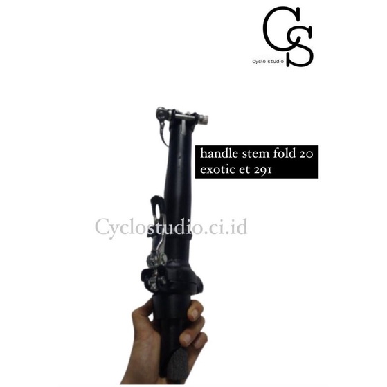 Handlepost tiang stang sepeda lipat 25.4 exotic ET 291