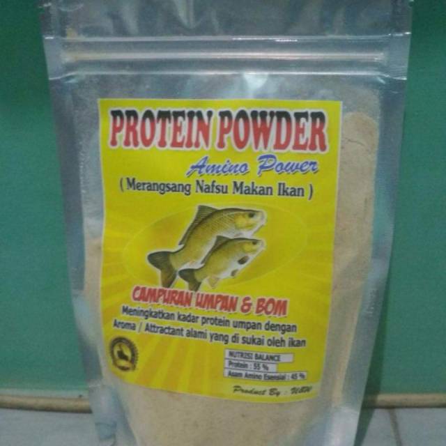 CAMPURAN UMPAN &amp; BOM PROTEIN POWDER