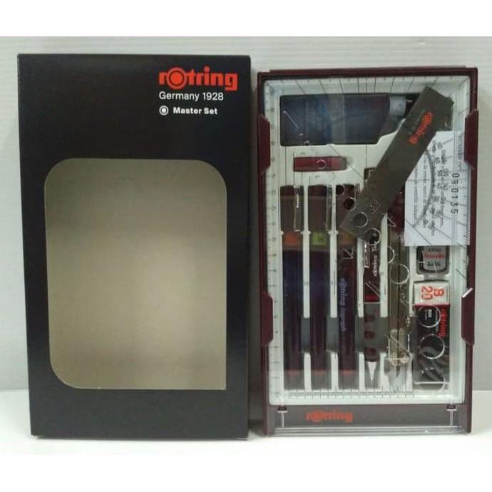 

Termurah Rotring Isograph College Set / Master Set 0.1 / 0.3 / 0.5 Offic