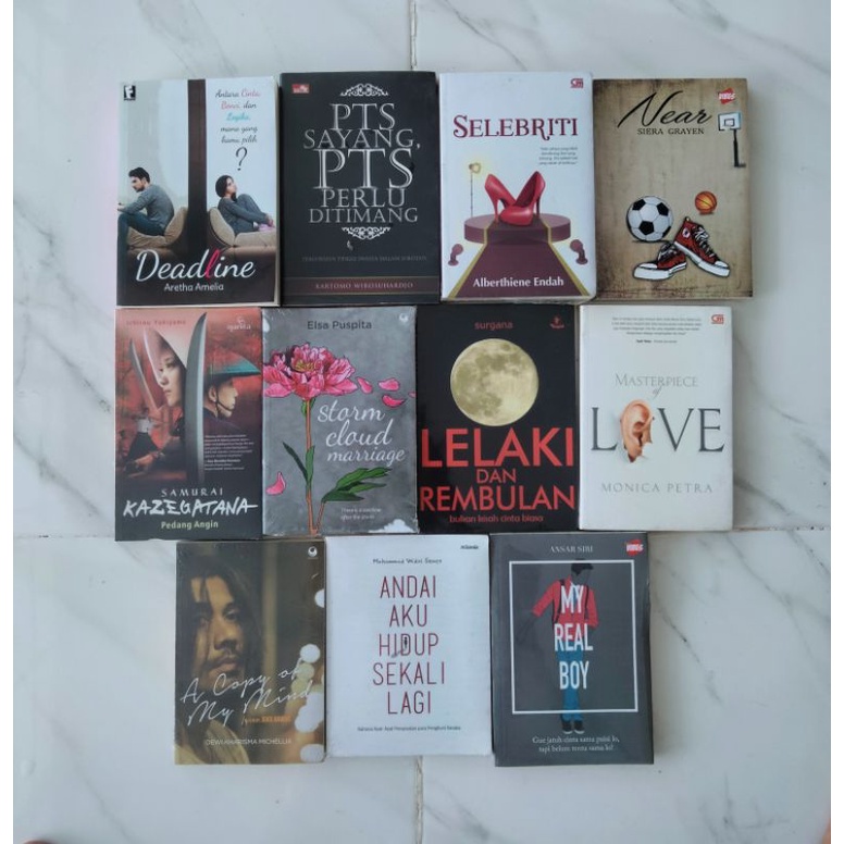 BUKU NOVEL REMAJA | NOVEL DEWASA ORIGINAL