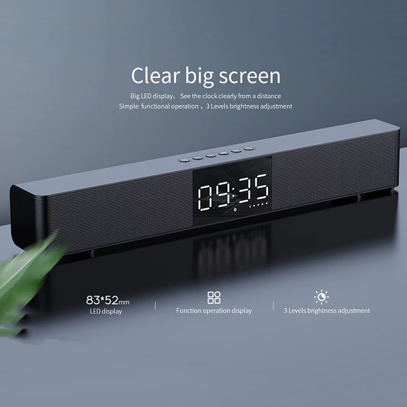 MiFa K3 SoundBar TV Speaker Bluetooth Portable Wireless Speaker Support TWS