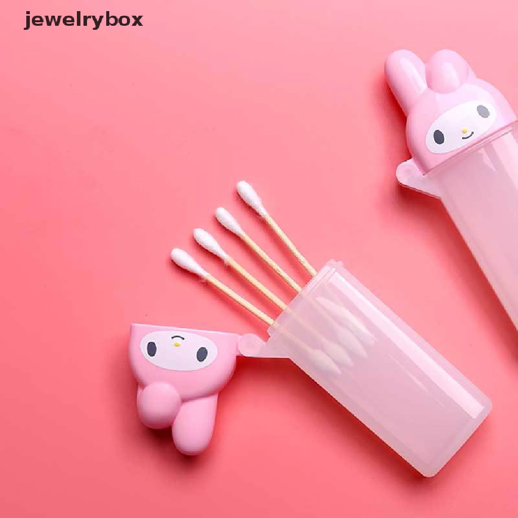 Kotak Penyimpanan Kapas Desain Kartun Hello Kitty My Melody