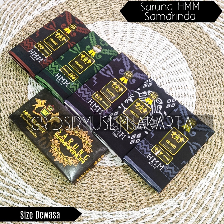 SARUNG HMM SUPER / SARUNG HMM LENGKAP WARNA / SARUNG SANTRI HMM