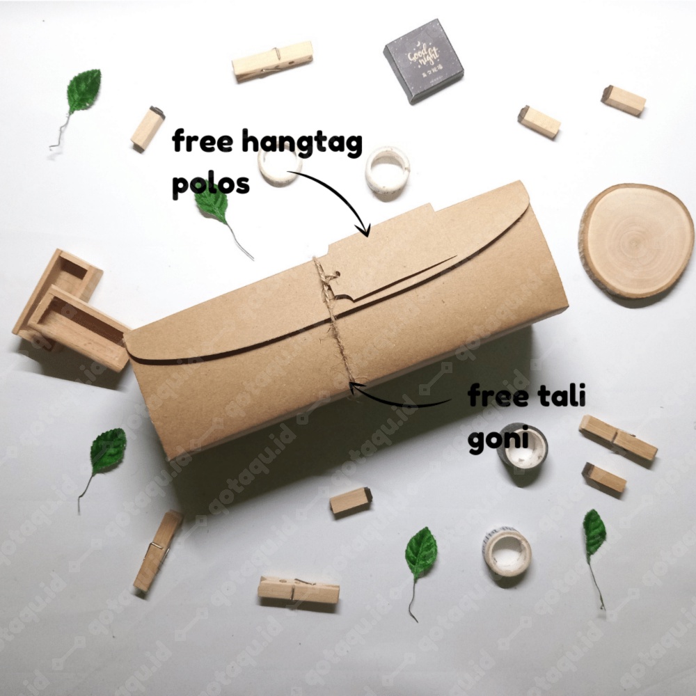 

QOTAQU Kotak Kado Kotak Packaging Hampers Box Gift Box 25 x 8 x 8 cm