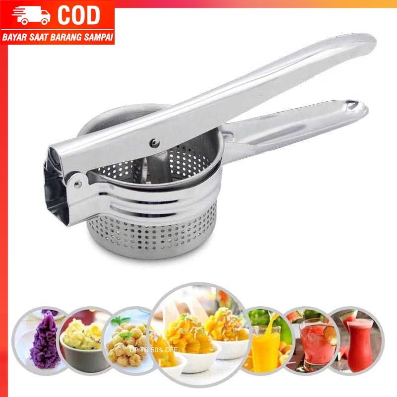 (100% BARANG ORI) ZORASUN Peras Jeruk Kentang Wortel Potato Ricer Masher Pressure ZPM103