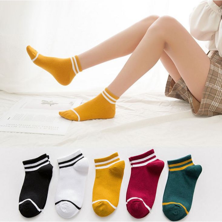T&amp;Y  KAOS KAKI PANJANG 2 GARIS KAOS KAKI PANJANG   # BISA COD