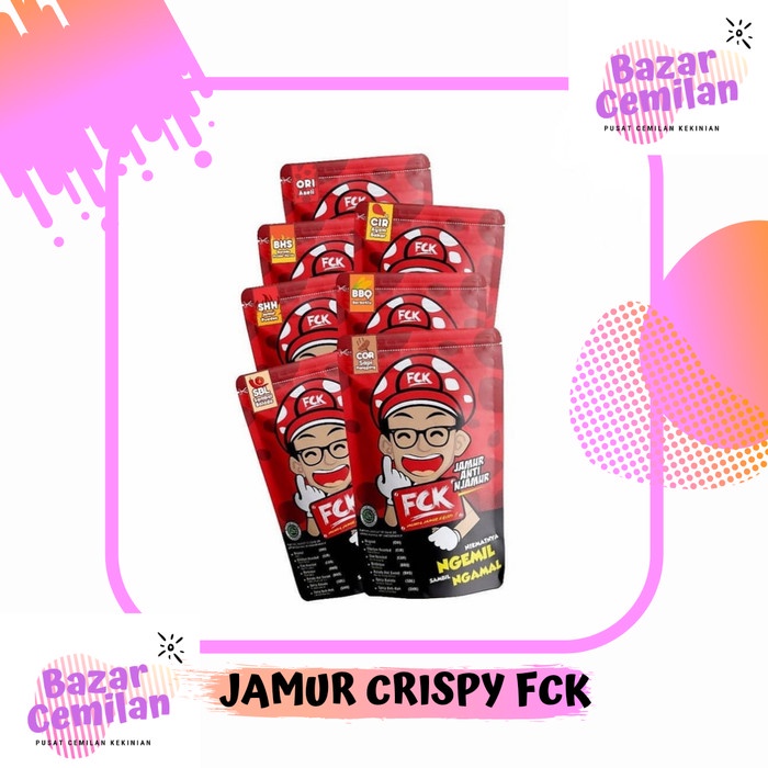 

TERBARU Keripik kripik Jamur Crispy FCK cemilan enak sehat murah Bazar Cemilan - CIR