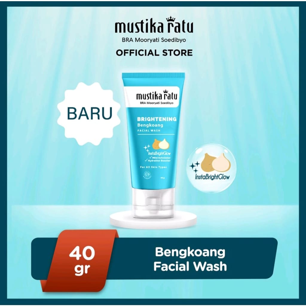 FACIAL WASH 100GR DAN 40GR CLEANSER BENGKOANG WAJAH