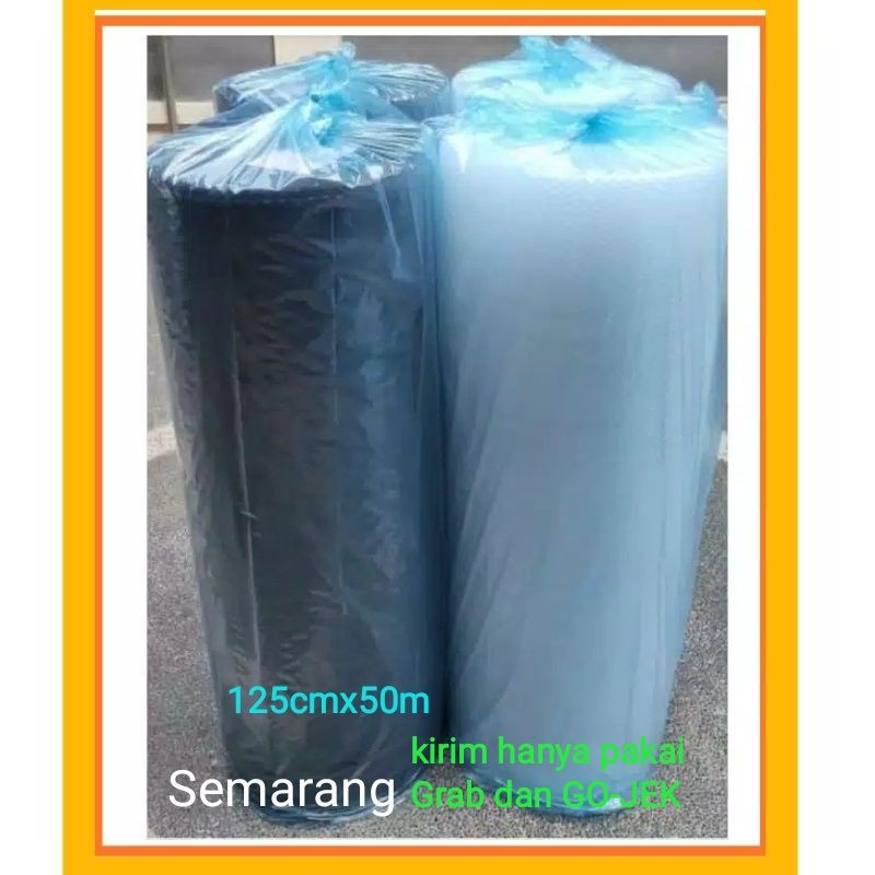 

Bubblewrap BENING/HITAM Bubble roll Wrap Pack 1,25Cm x 50 METER FULL