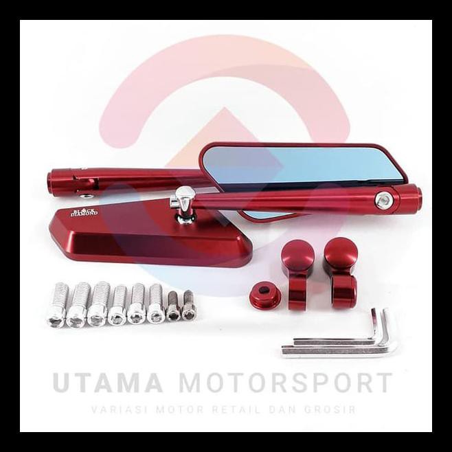 DISKON SPION BLACK DIAMOND MODEL RIZOMA CIRCUIT HONDA ADV 150 PCX VARIO FORZA