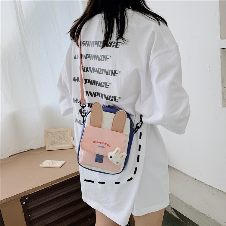 TM-21 tas selempang kecil mini sling bag wanita import korea jepang rabbit