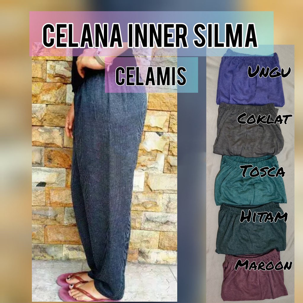 Celana Wanita Dewasa / Legging Celamis Wanita Panjang Pendek Jumbo Standar Wanita/ Kulot Pants Celana Wanita TERESA