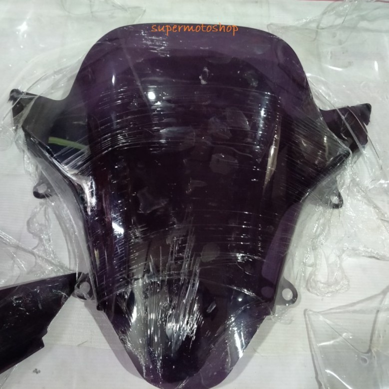 Windshield jenong PCX 160 visor PCX160 tameng kaca depan SMOKE SP