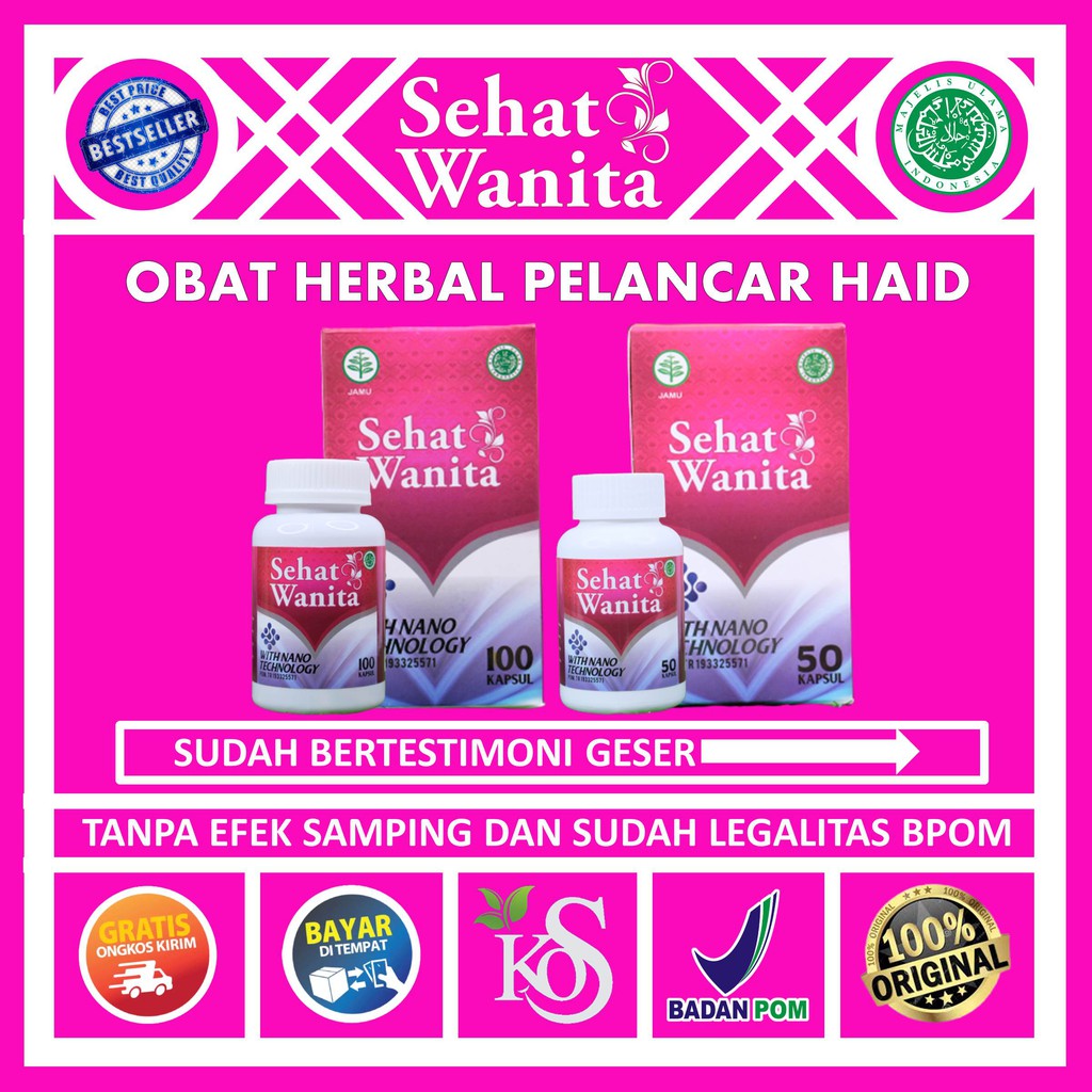 Kapsul Herbal Pelancar Haid Obat Mens Tak Teratur Obat Lancar Haid Jamu Pelancar Haid Obat Pelancar 