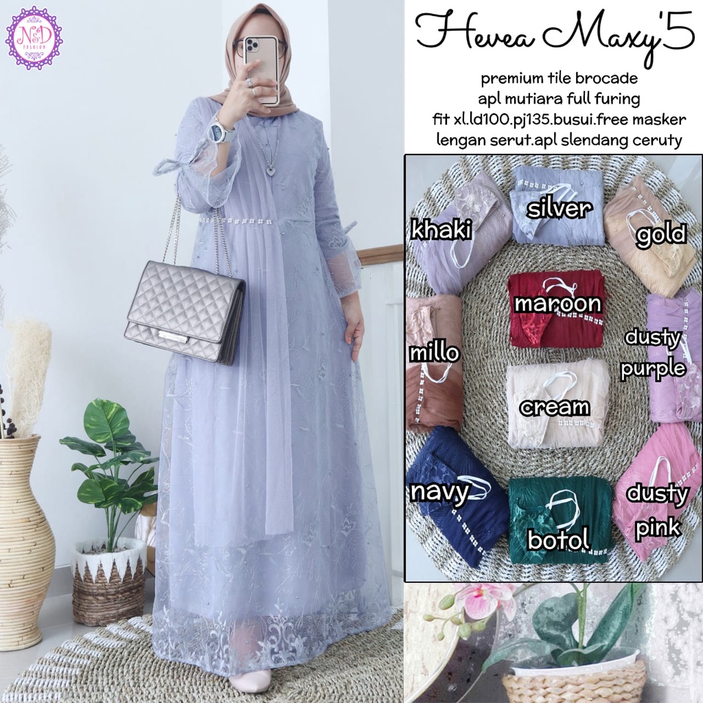 Hevea Maxy #5 by N&D Gamis Broklat Kondangan