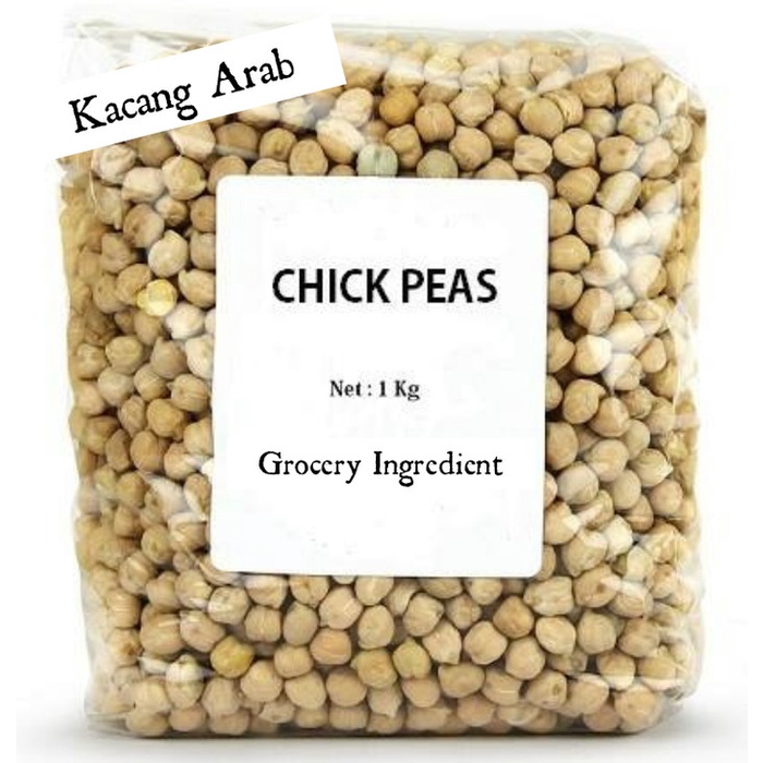 

Kacang Arab - Chick Peas Whole 1Kg / Kacang Arab / Grabanzo