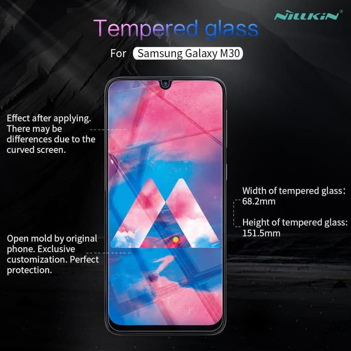 SAMSUNG Galaxy M30 Tempered Glass NILLKIN Amazing H