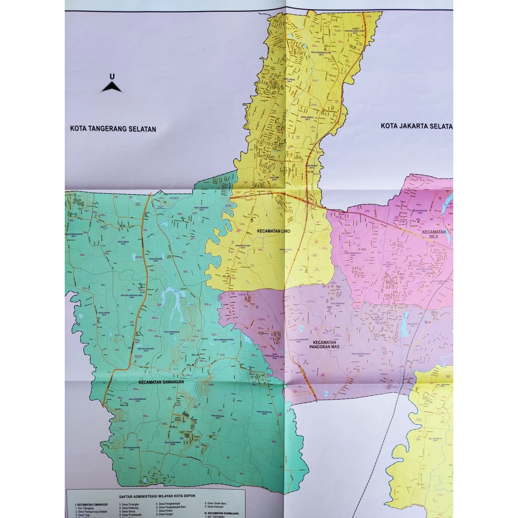 

RB Peta Kota Depok Lipat