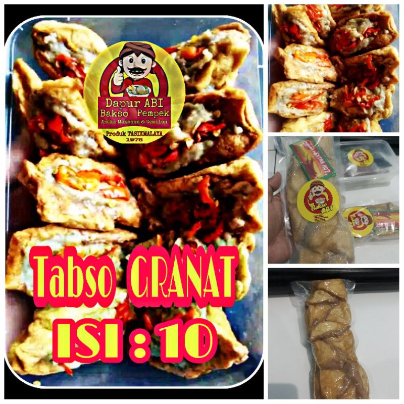 

Tabso Pedas Murah HALAL Isi 10 (Tabso Granat)