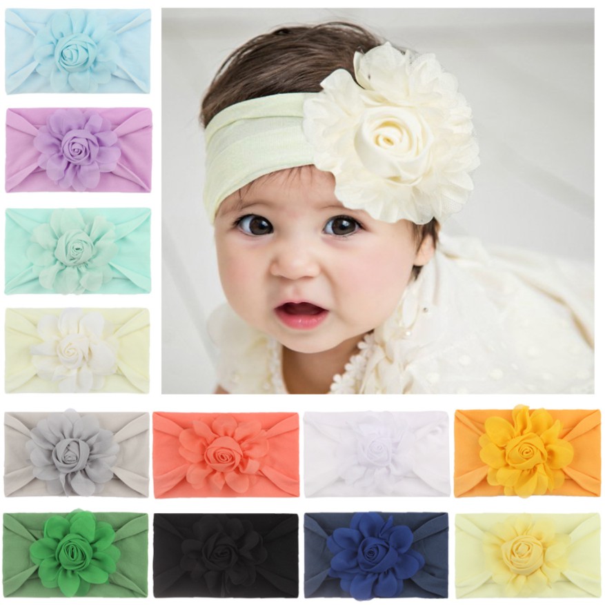 Bando Bayi / Bandana Bayi / Headband bayi / Turban Bayi Daisy