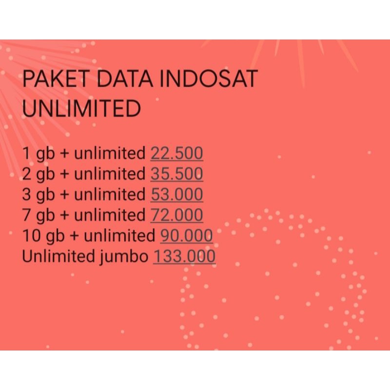 paket data indosat unlimited