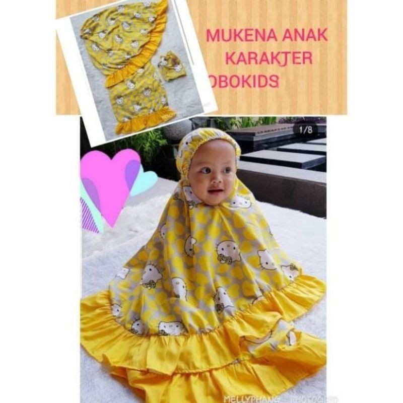 mukena bobokids karakter kartun good