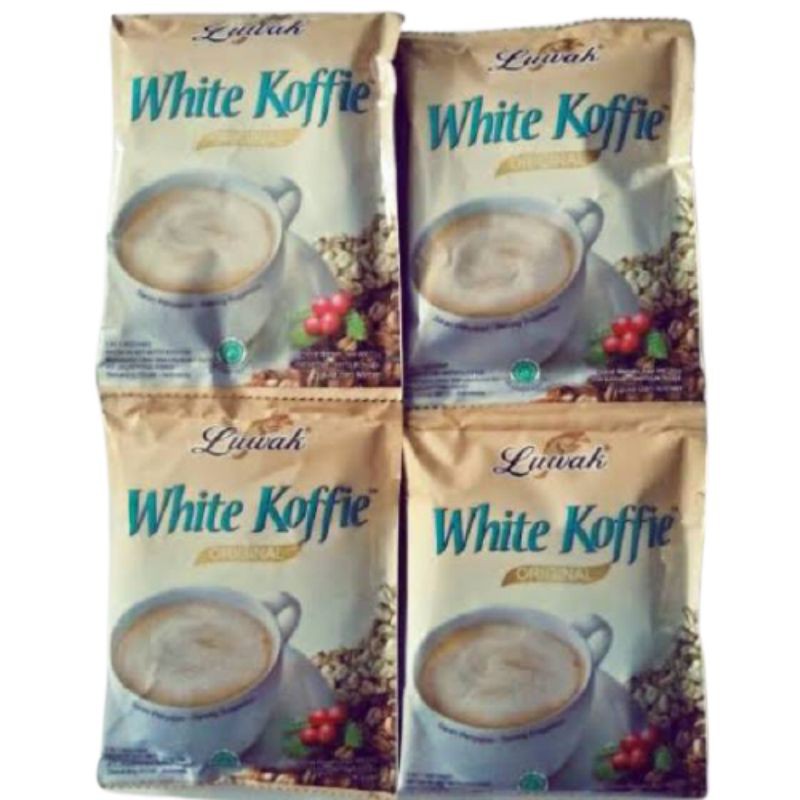 

Grosir. Luwak White Koffie Renteng (Isi 10sachet @20gr) Renceng Coffee