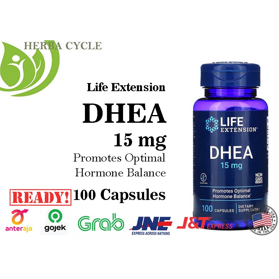 Life Extension DHEA 15 mg 100 Cap ORI USA