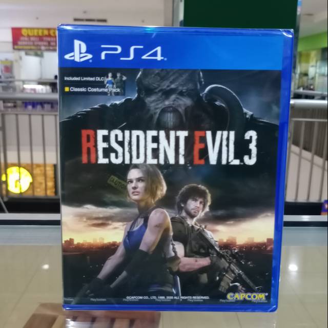 BD PS4 Resident Evil 3 III Remake Nemesis .. game cd kaset bluray playstation 4 RE RE3 PS