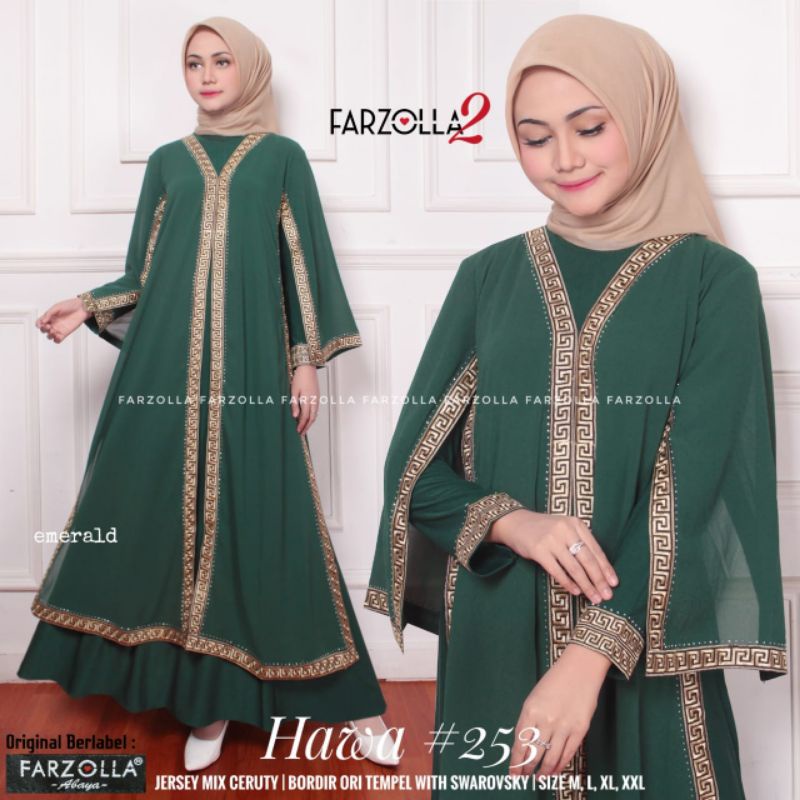 Gamis Abaya Turkey Hawa #253