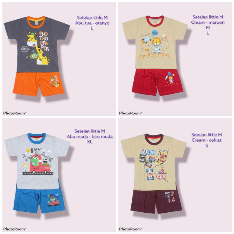 Setelan Little M cowok