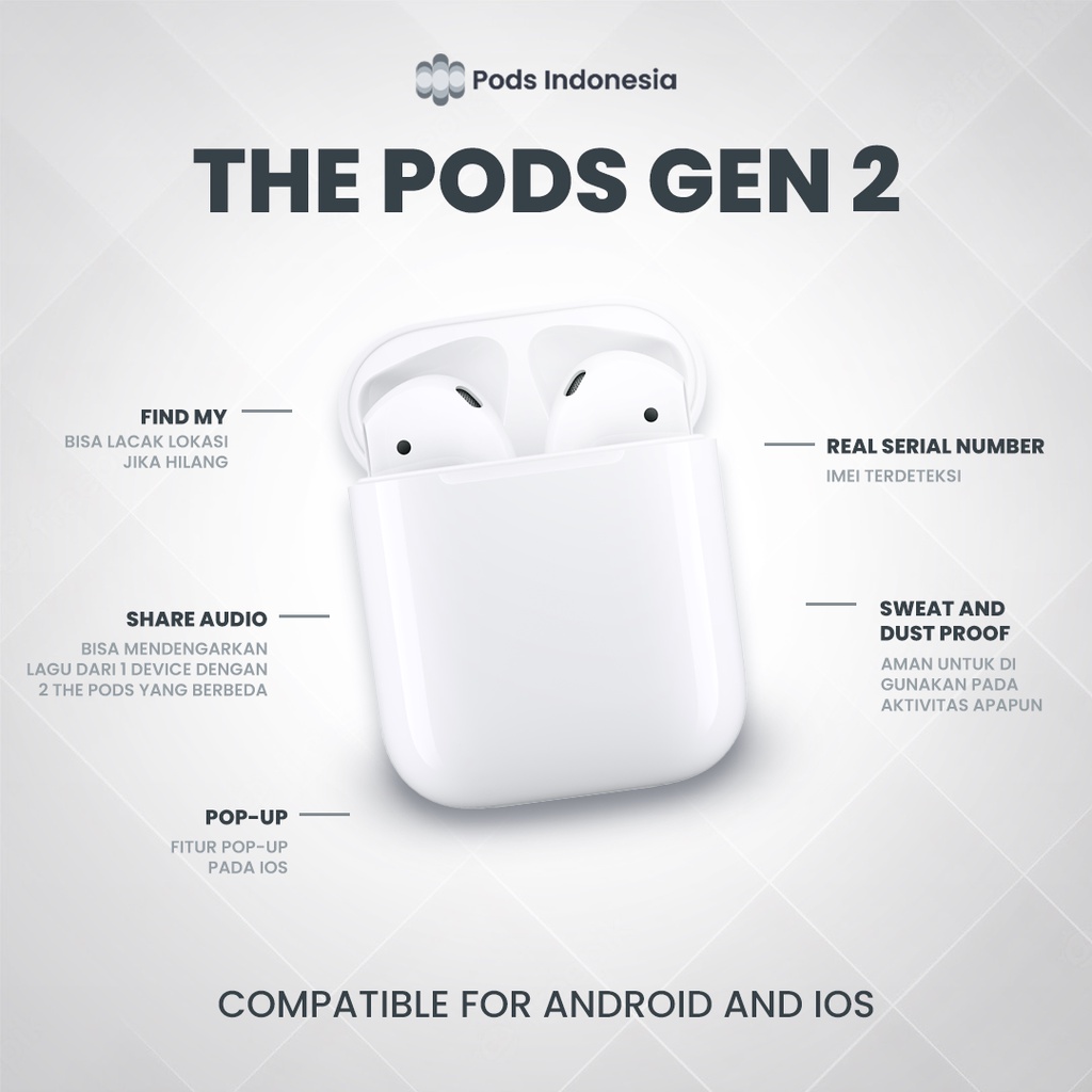 ThePods [PAKET HEMAT] The Pods Zebra Package Edition Black and White Best Seller - By PodsIndonesia