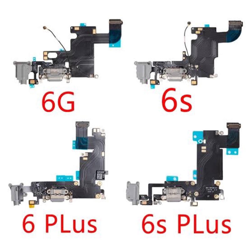 Spare part Fleksible connector charger With MIC Audio iP 5 5S iP 6 Plus 6S Plus iP 7 PLUS 8 Plus Original