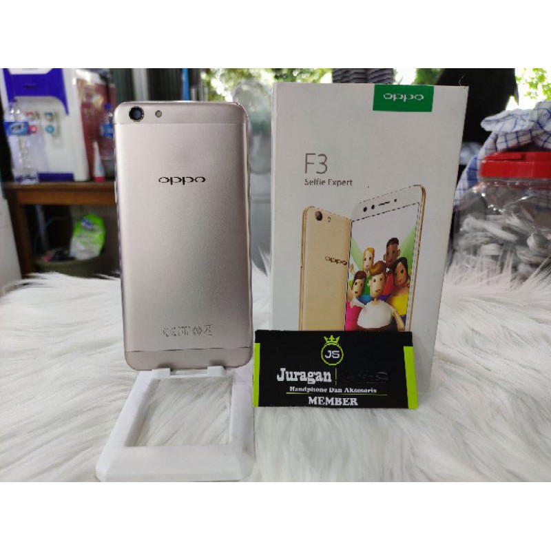 OPPO F3 PLUS RAM 4GB INTERNAL 64GB HP SECOND SEKEN BEKAS OPPO OPO F3 4/64 FULLSET & BATANGAN