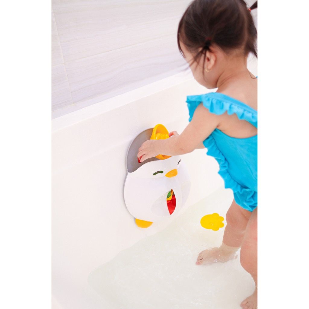 Bebe Smart Bubbly Punguin Bath Toys - Mainan Anak