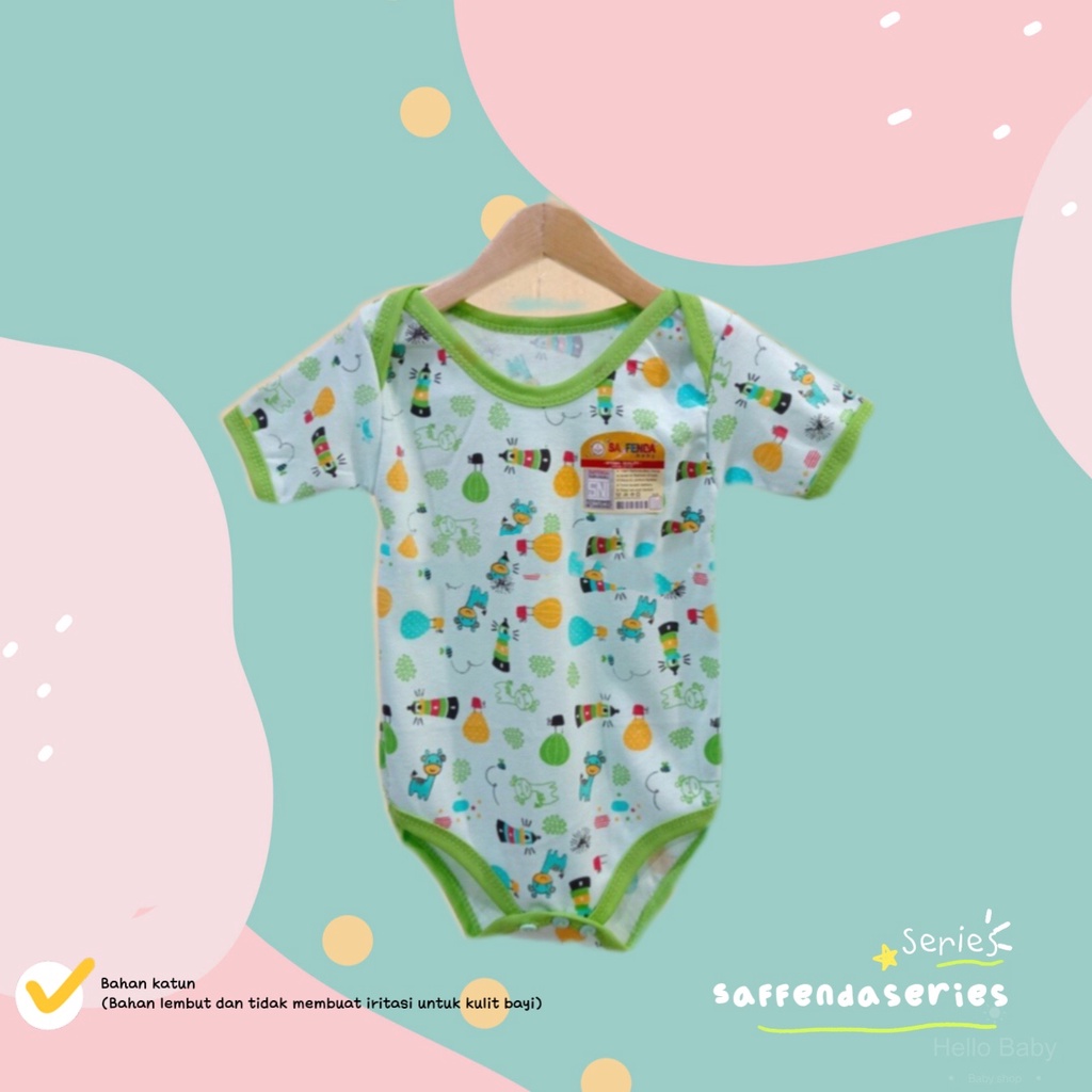 Jumper Bayi Segitiga / Baju Kodok Segitiga 0 - 3 Bulan Merk SNI Saffenda